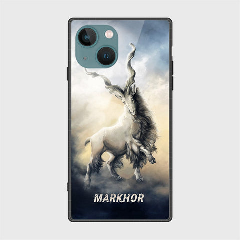 iPhone 14 Plus Cover - Markhor Series - HQ Ultra Shine Premium Infinity Glass Soft Silicon Borders Case