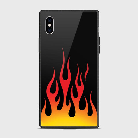 iPhone XS Max Cover - Stellar Series - HQ Ultra Shine Premium Infinity Glass Soft Silicon Borders Case