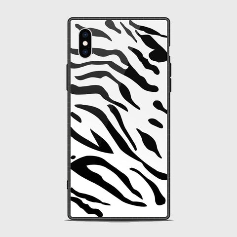 iPhone XS / X Cover - Vanilla Dream Series - HQ Ultra Shine Premium Infinity Glass Soft Silicon Borders Case