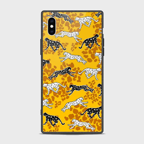 iPhone XS Max Cover - Hustle Series - HQ Ultra Shine Premium Infinity Glass Soft Silicon Borders Case