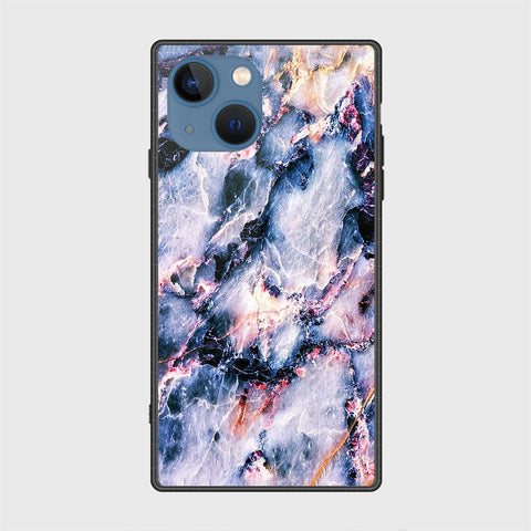 iPhone 13 Cover- Colorful Marble Series - HQ Ultra Shine Premium Infinity Glass Soft Silicon Borders Case