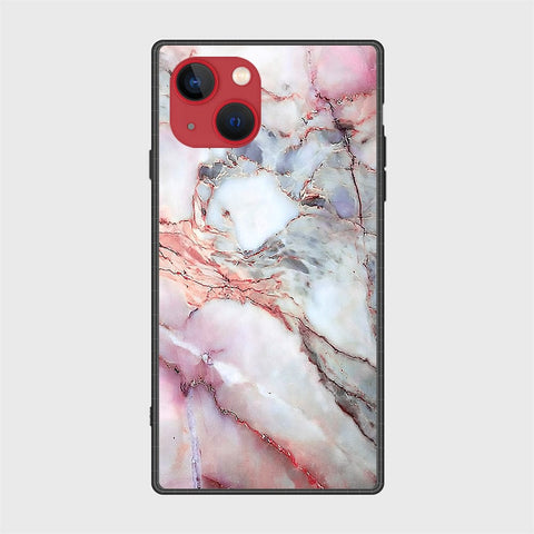 iPhone 13 Mini Cover- Colorful Marble Series - HQ Ultra Shine Premium Infinity Glass Soft Silicon Borders Case