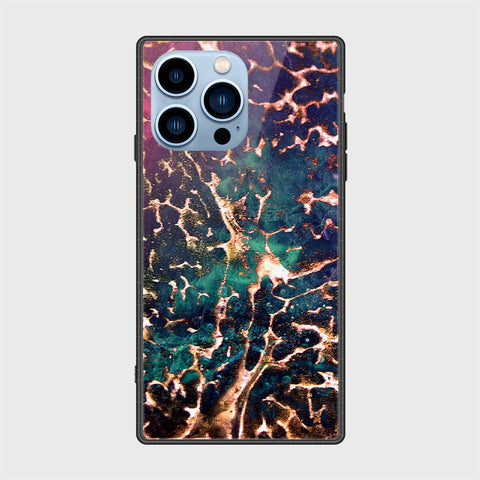 iPhone 13 Pro Cover- Colorful Marble Series - HQ Ultra Shine Premium Infinity Glass Soft Silicon Borders Case