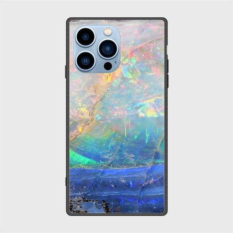 iPhone 13 Pro Cover- Colorful Marble Series - HQ Ultra Shine Premium Infinity Glass Soft Silicon Borders Case