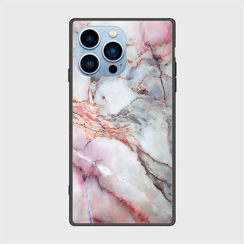 iPhone 13 Pro Max Cover- Colorful Marble Series - HQ Ultra Shine Premium Infinity Glass Soft Silicon Borders Case