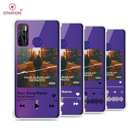 Tecno Spark 5 Pro Cover - Personalised Album Art Series - 4 Designs - Clear Phone Case - Soft Silicon Borders