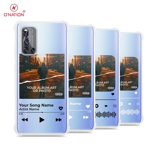 Vivo V19 Cover - Personalised Album Art Series - 4 Designs - Clear Phone Case - Soft Silicon Borders