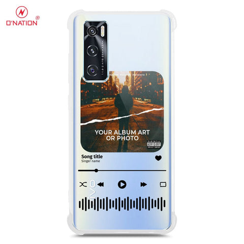 Vivo V20 SE Cover - Personalised Album Art Series - 4 Designs - Clear Phone Case - Soft Silicon Borders