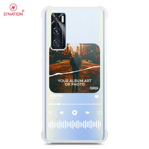 Vivo V20 SE Cover - Personalised Album Art Series - 4 Designs - Clear Phone Case - Soft Silicon Borders