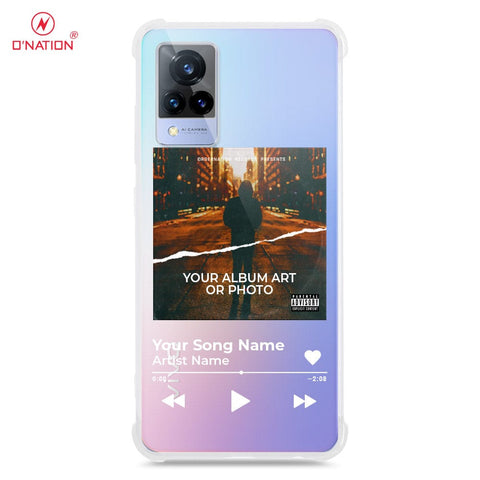 Vivo V21 Cover - Personalised Album Art Series - 4 Designs - Clear Phone Case - Soft Silicon Borders