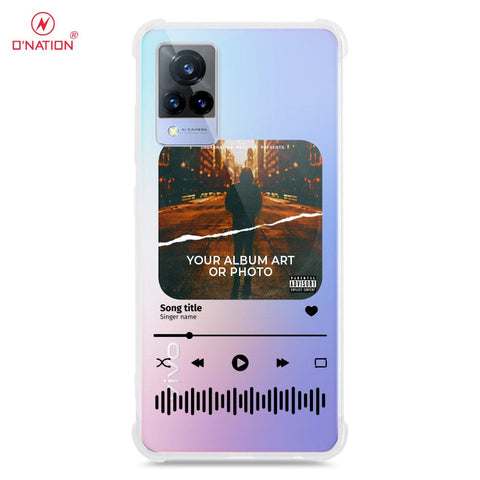 Vivo V21 Cover - Personalised Album Art Series - 4 Designs - Clear Phone Case - Soft Silicon Borders