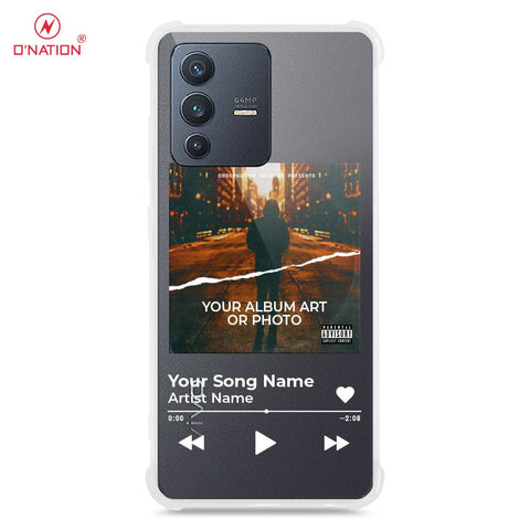 Vivo S12 Cover - Personalised Album Art Series - 4 Designs - Clear Phone Case - Soft Silicon Borders