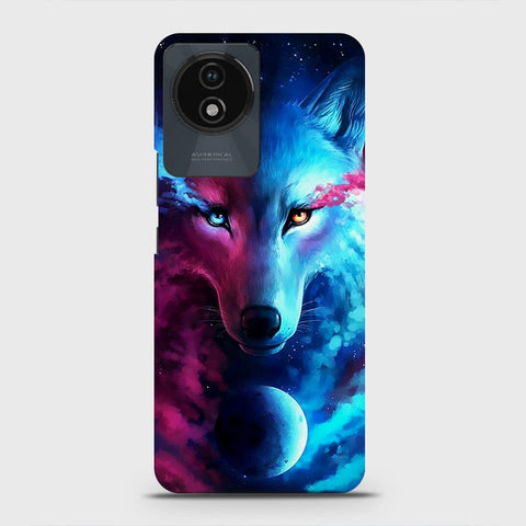 Vivo Y11 2023 Cover - Infinity Wolf Trendy Printed Hard Case with Life Time Colors Guarantee