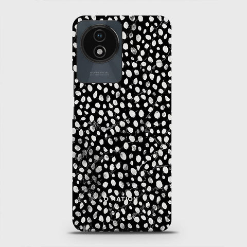 Vivo Y02A  Cover - Bold Dots Series - Matte Finish - Snap On Hard Case with LifeTime Colors Guarantee