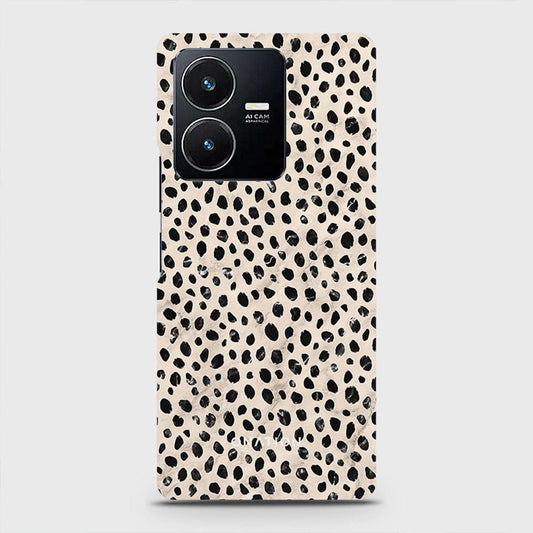 Vivo Y22  Cover - Bold Dots Series - Matte Finish - Snap On Hard Case with LifeTime Colors Guarantee