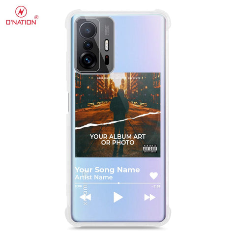 Xiaomi 11T Cover - Personalised Album Art Series - 4 Designs - Clear Phone Case - Soft Silicon Borders