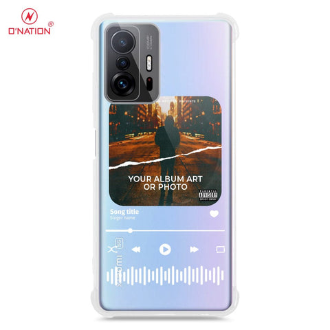 Xiaomi 11T Cover - Personalised Album Art Series - 4 Designs - Clear Phone Case - Soft Silicon Borders