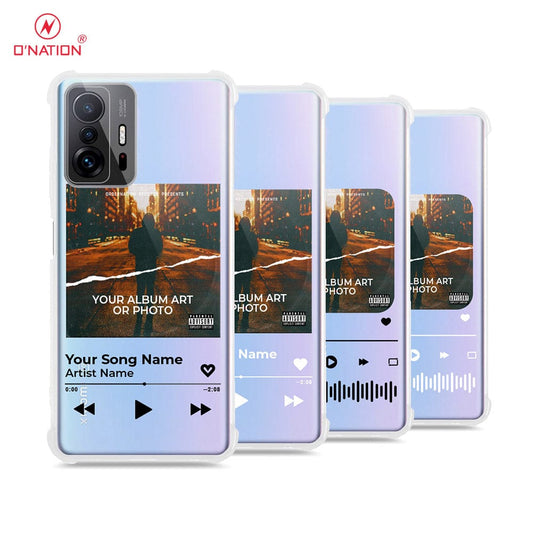 Xiaomi 11T Pro Cover - Personalised Album Art Series - 4 Designs - Clear Phone Case - Soft Silicon Borders