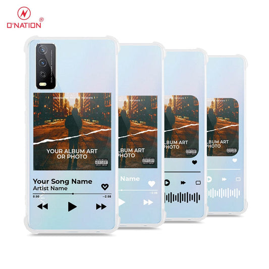 Vivo Y11s Cover - Personalised Album Art Series - 4 Designs - Clear Phone Case - Soft Silicon Borders