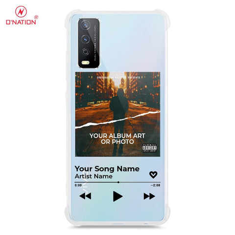 Vivo Y12a Cover - Personalised Album Art Series - 4 Designs - Clear Phone Case - Soft Silicon Borders