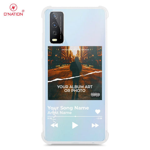 Vivo Y12a Cover - Personalised Album Art Series - 4 Designs - Clear Phone Case - Soft Silicon Borders