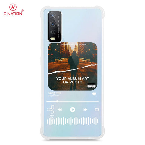 Vivo Y12a Cover - Personalised Album Art Series - 4 Designs - Clear Phone Case - Soft Silicon Borders