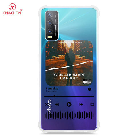 Vivo Y20A Cover - Personalised Album Art Series - 4 Designs - Clear Phone Case - Soft Silicon Borders