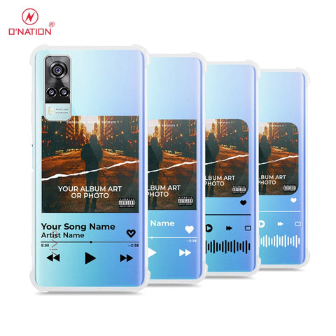 Vivo Y31 Cover - Personalised Album Art Series - 4 Designs - Clear Phone Case - Soft Silicon Borders